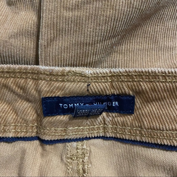 Tommy Hilfiger Tan Brown Corduroy Skinny Pants - Picture 4 of 5